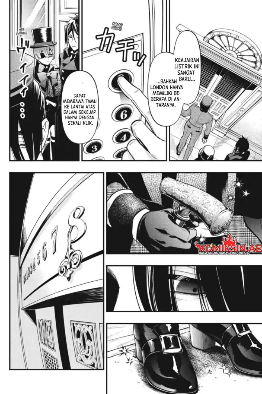 Kuroshitsuji Chapter 214 Gambar 10