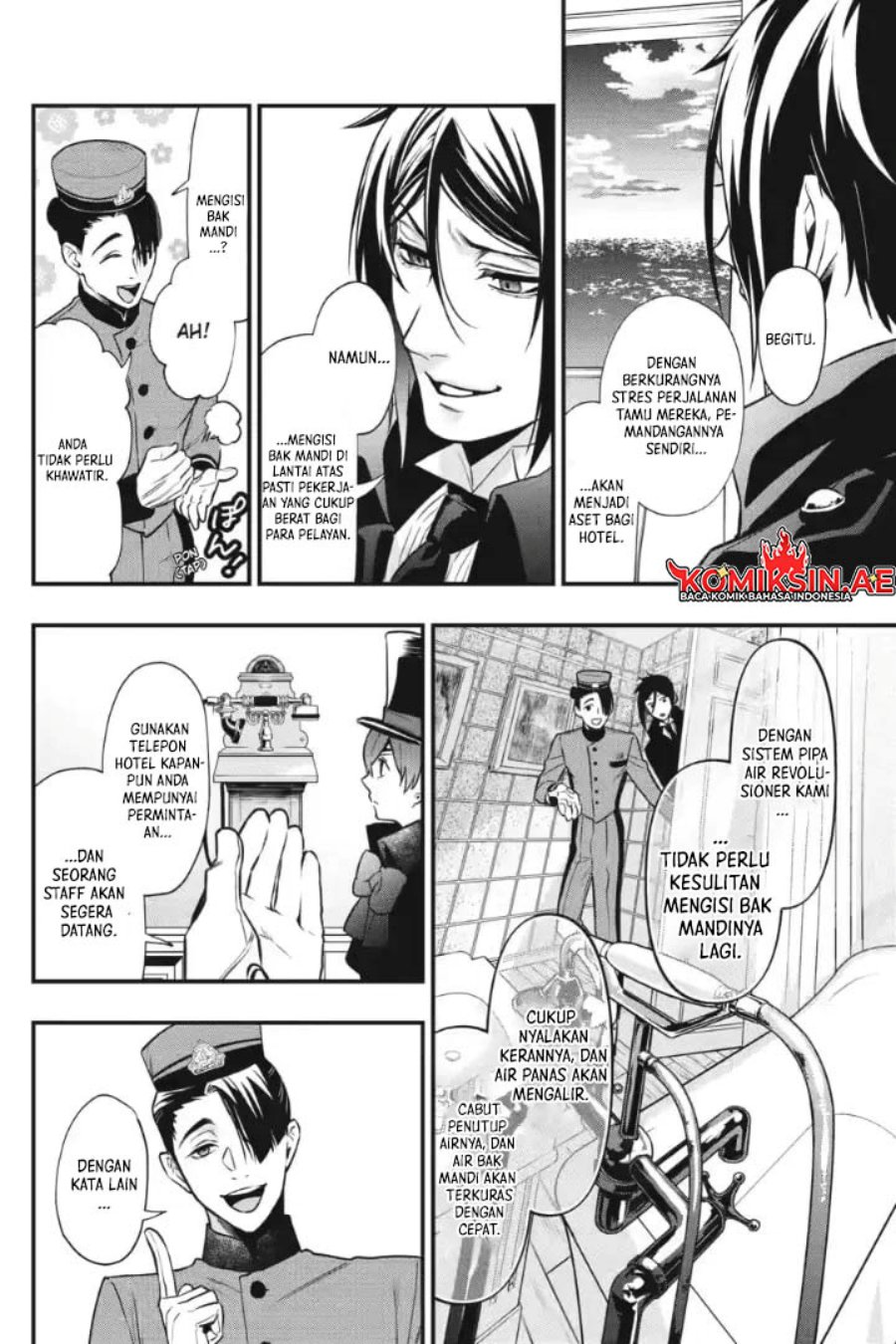 Kuroshitsuji Chapter 214 Gambar 12