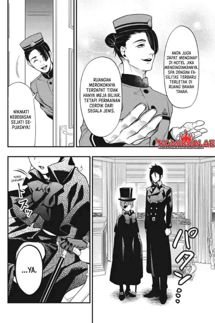 Kuroshitsuji Chapter 214 Gambar 16