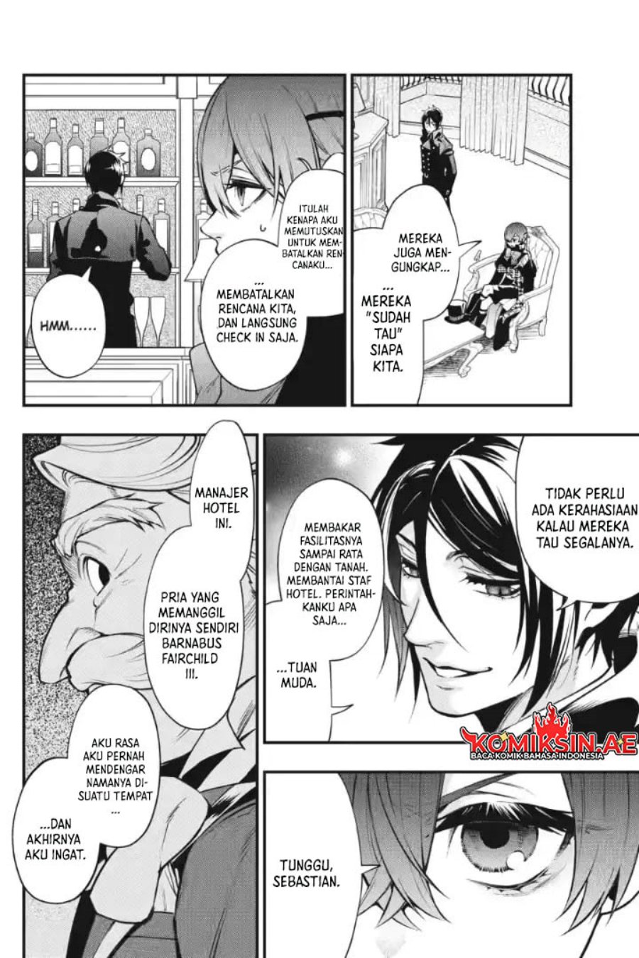 Kuroshitsuji Chapter 214 Gambar 18
