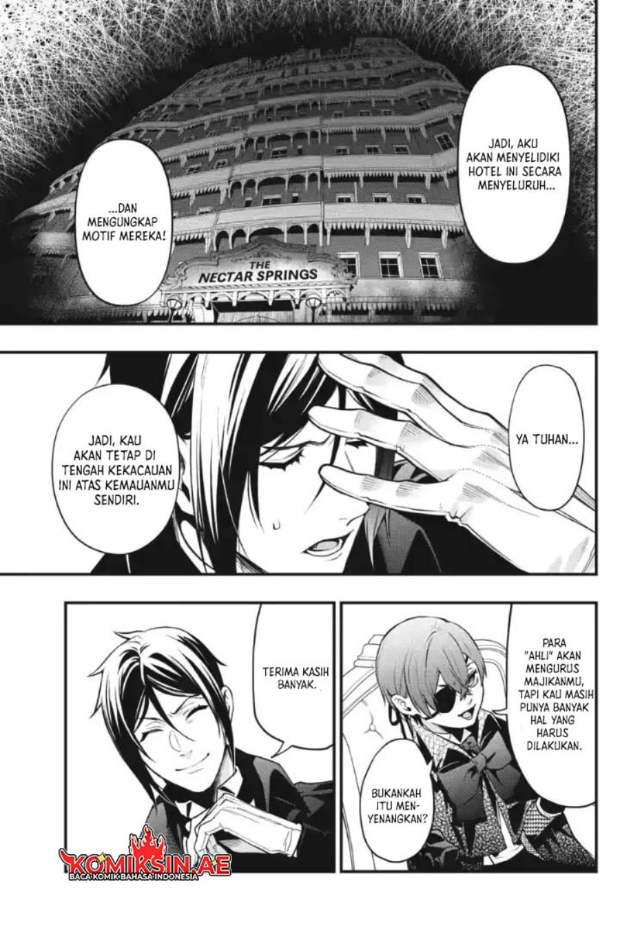 Kuroshitsuji Chapter 214 Gambar 21