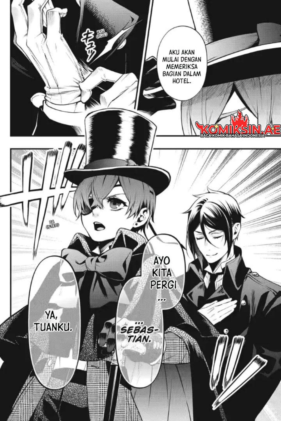 Kuroshitsuji Chapter 214 Gambar 22