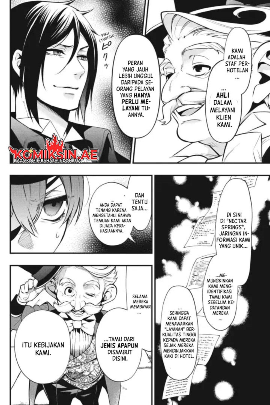 Kuroshitsuji Chapter 214 Gambar 5