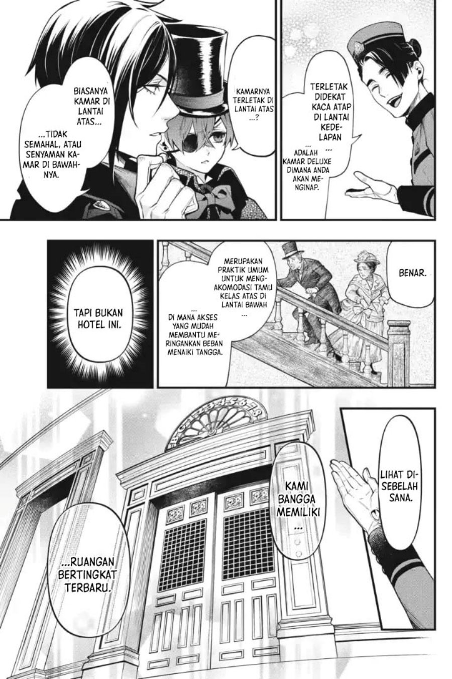 Kuroshitsuji Chapter 214 Gambar 9