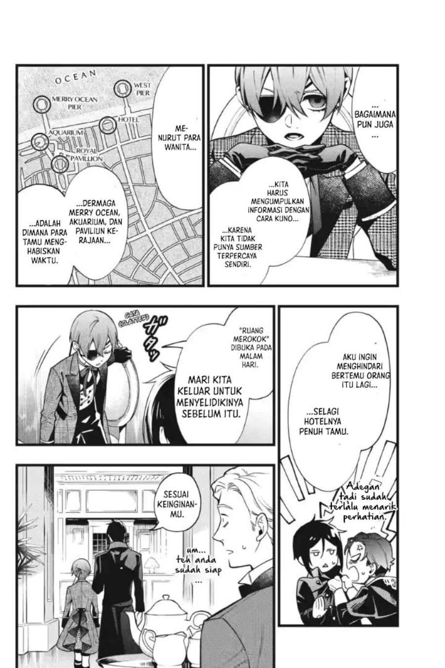Kuroshitsuji Chapter 216 Gambar 14