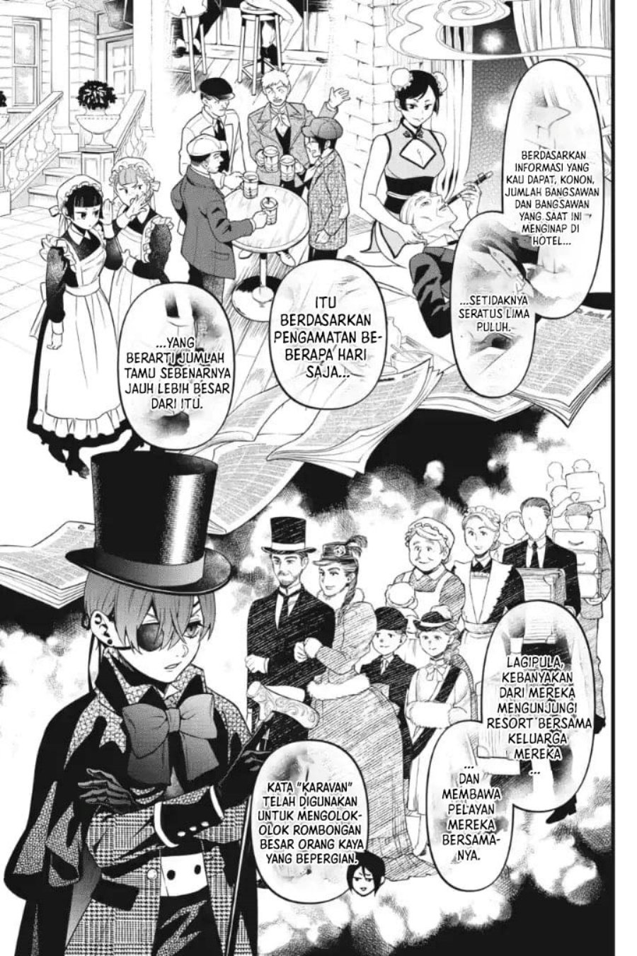 Kuroshitsuji Chapter 216 Gambar 8