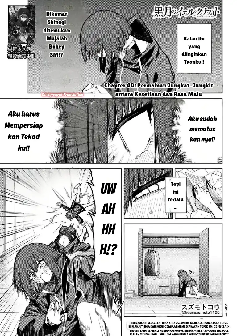 Manga Kurotsuki no Yaergnacht Chapter 40 gambar 2