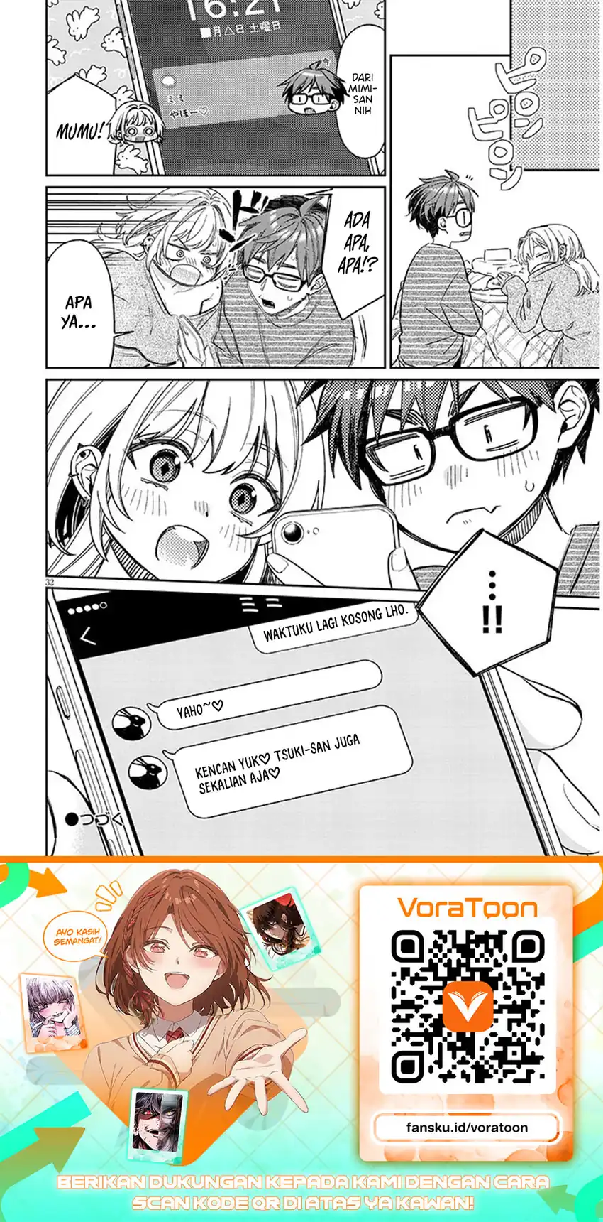 Kuse Tsuyo Kanojo wa Toko ni Izanau (A Quirky Girl Is Inviting Me to Bed) Chapter 22 Gambar 33