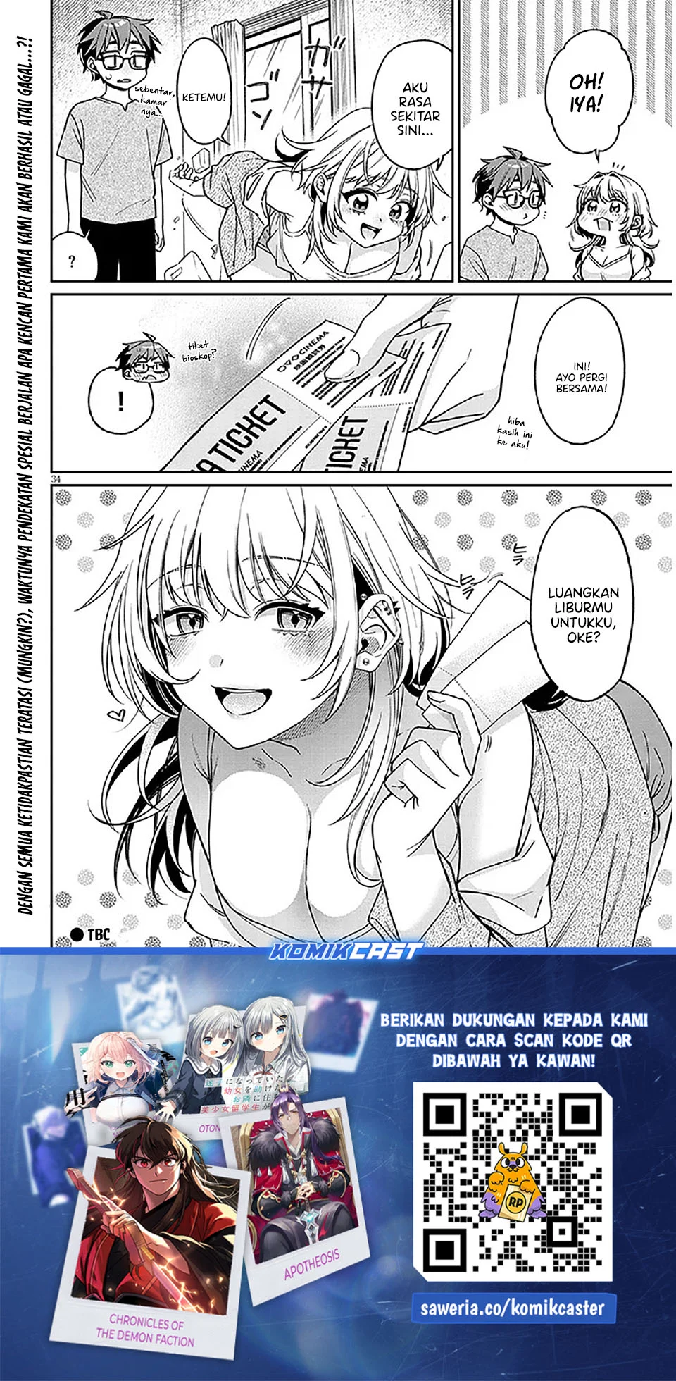 Kuse Tsuyo Kanojo wa Toko ni Izanau (A Quirky Girl Is Inviting Me to Bed) Chapter 9 Gambar 35