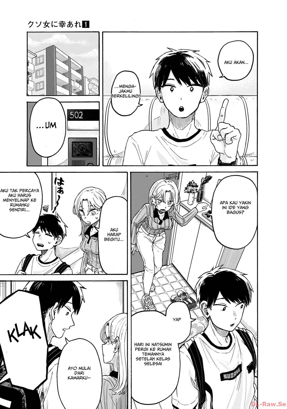 Kuso Onna ni Sachiare Chapter 2 Gambar 38