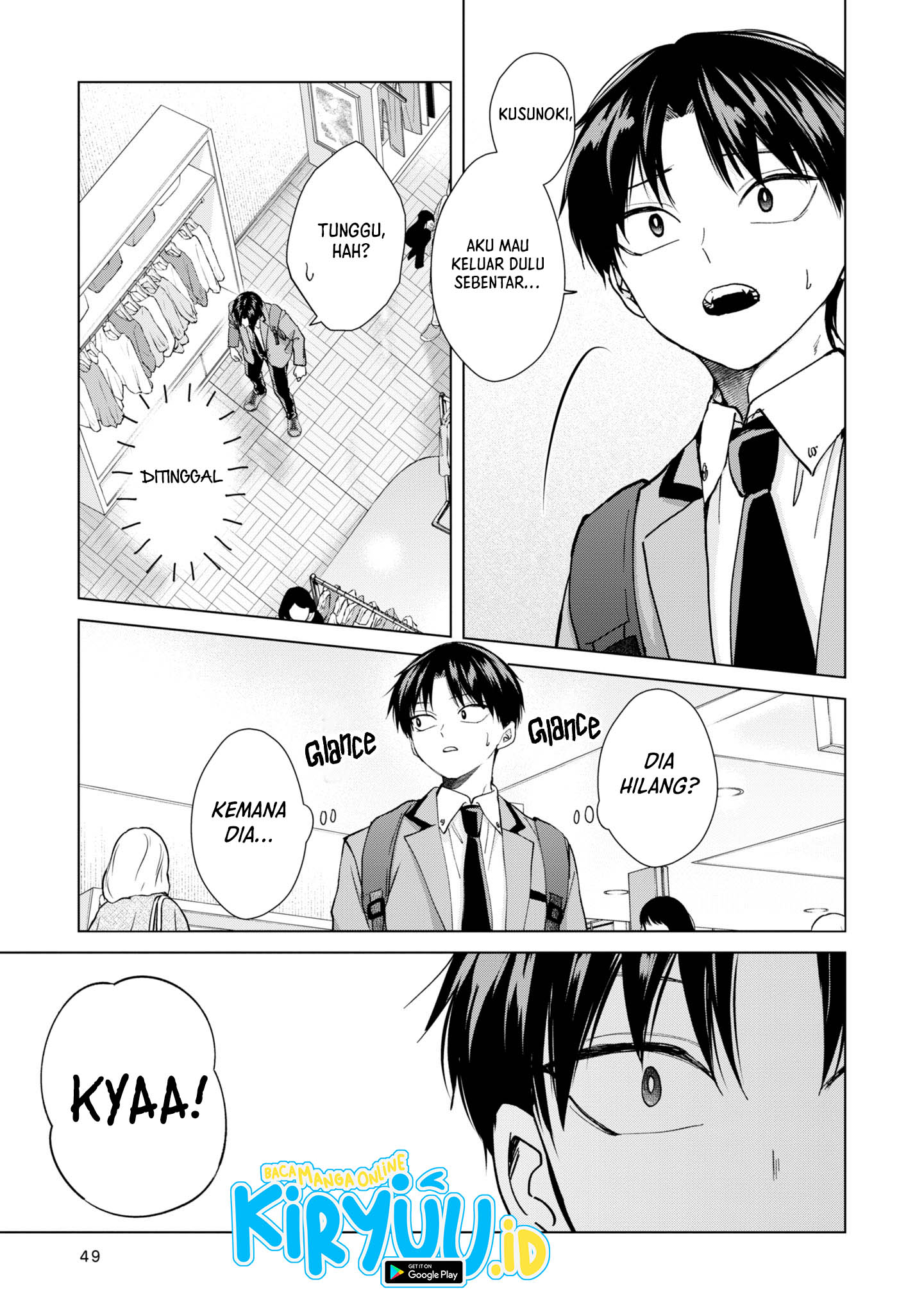 Kusunoki-san wa Koukou Debut ni Shippai shite Iru Chapter 10 Gambar 12