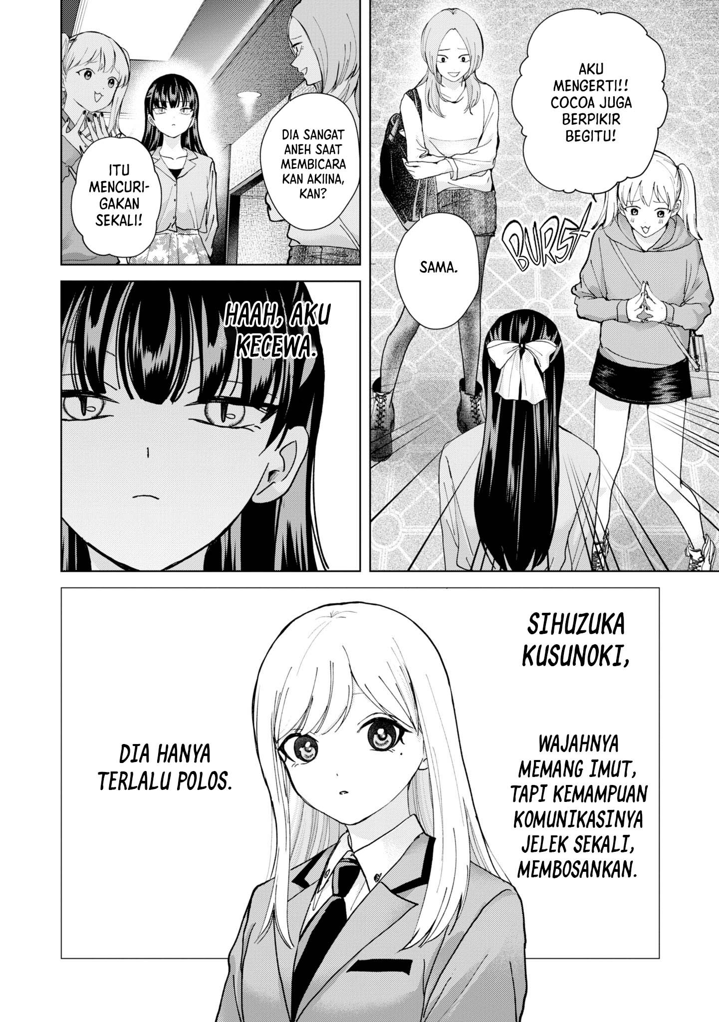 Kusunoki-san wa Koukou Debut ni Shippai shite Iru Chapter 11 Gambar 18