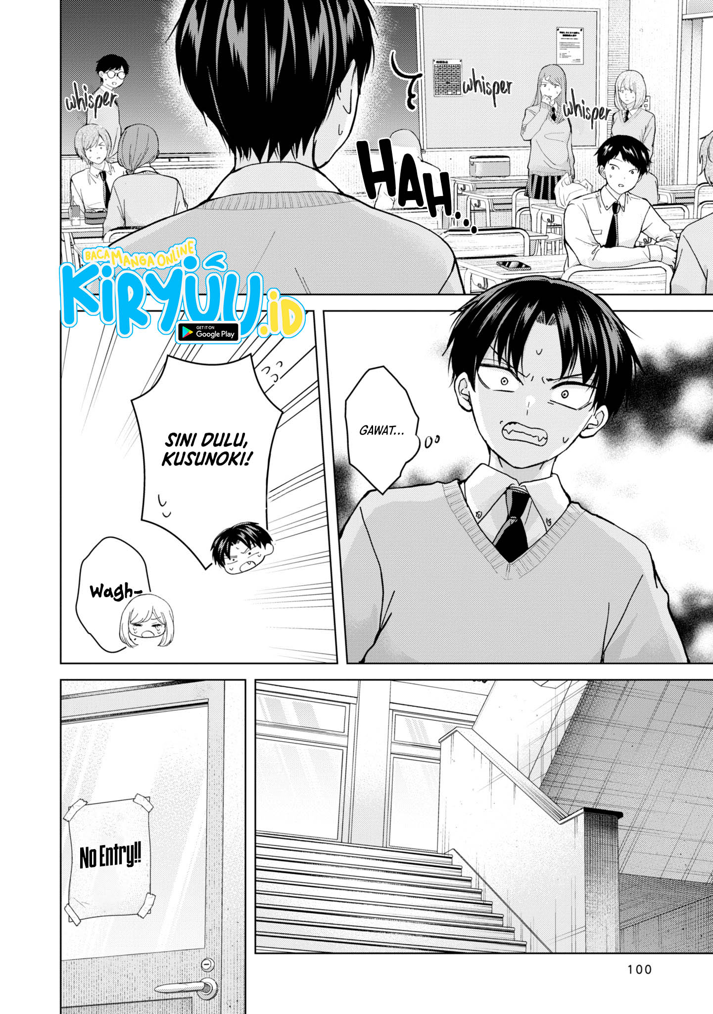 Kusunoki-san wa Koukou Debut ni Shippai shite Iru Chapter 12 Gambar 8