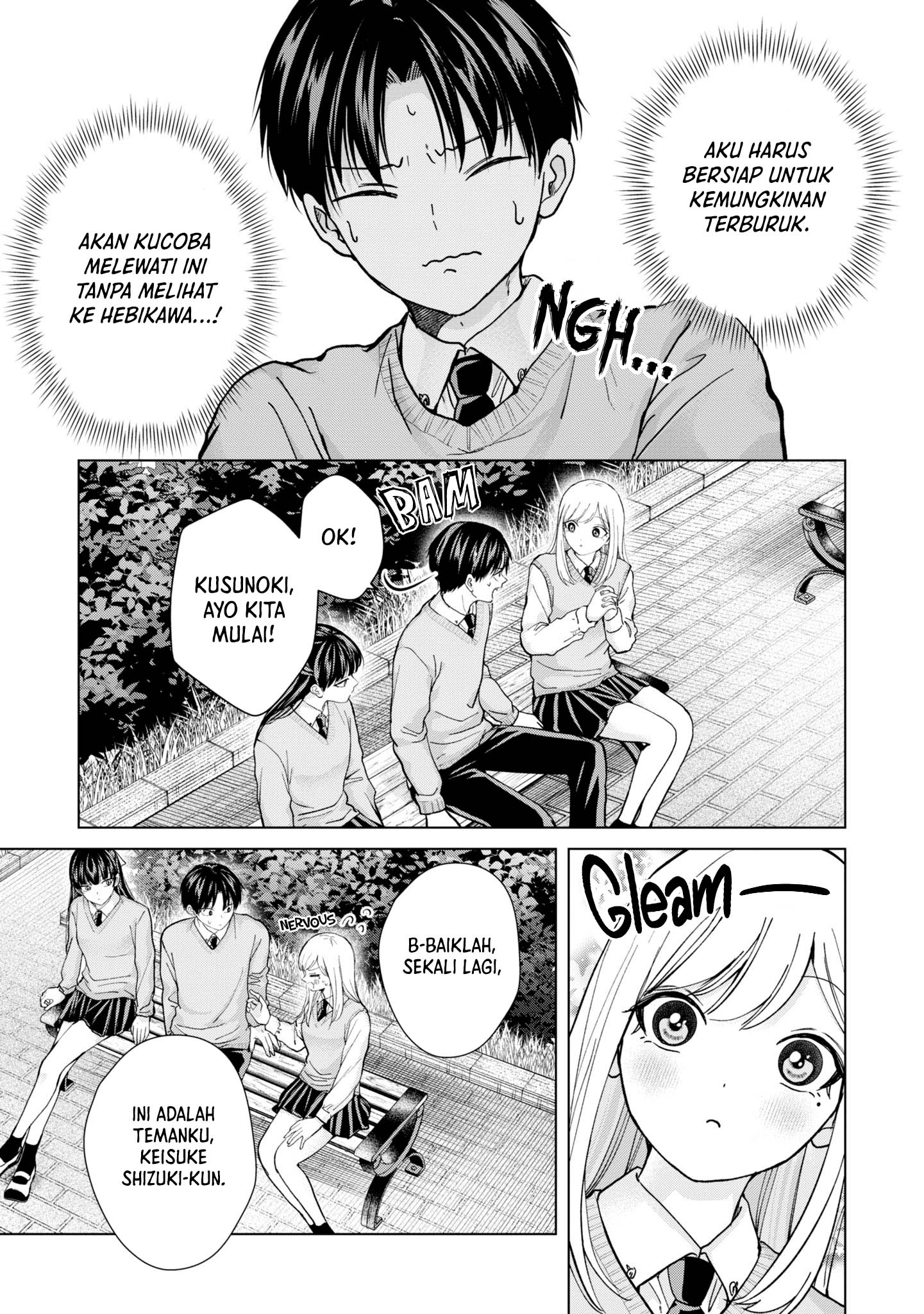 Kusunoki-san wa Koukou Debut ni Shippai shite Iru Chapter 13 Gambar 13