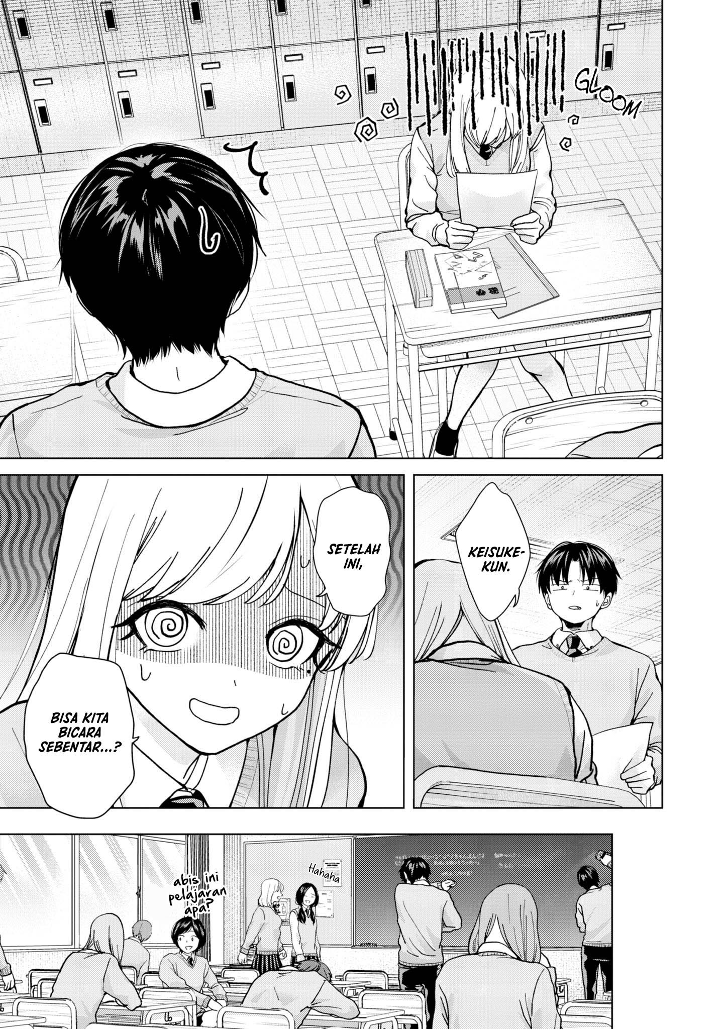 Kusunoki-san wa Koukou Debut ni Shippai shite Iru Chapter 14 Gambar 15