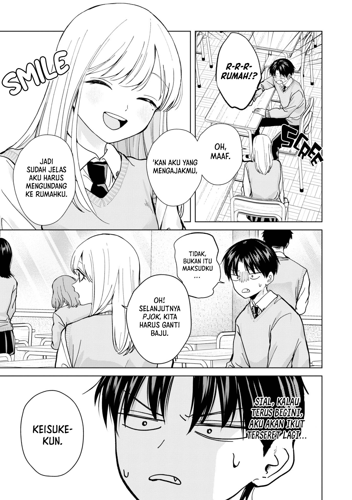 Kusunoki-san wa Koukou Debut ni Shippai shite Iru Chapter 14 Gambar 19