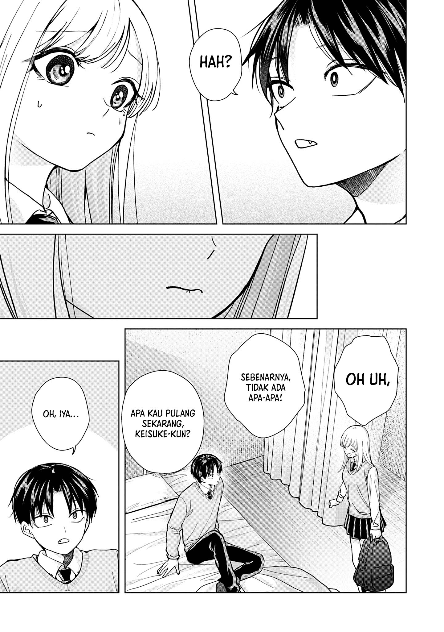 Kusunoki-san wa Koukou Debut ni Shippai shite Iru Chapter 14 Gambar 9