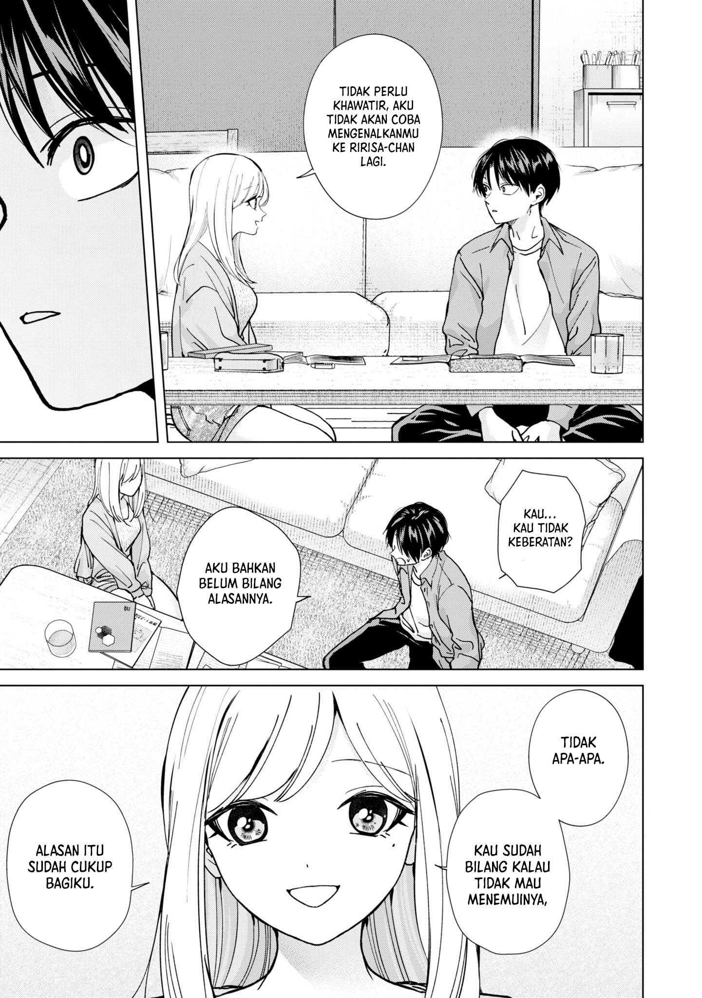 Kusunoki-san wa Koukou Debut ni Shippai shite Iru Chapter 15 Gambar 19