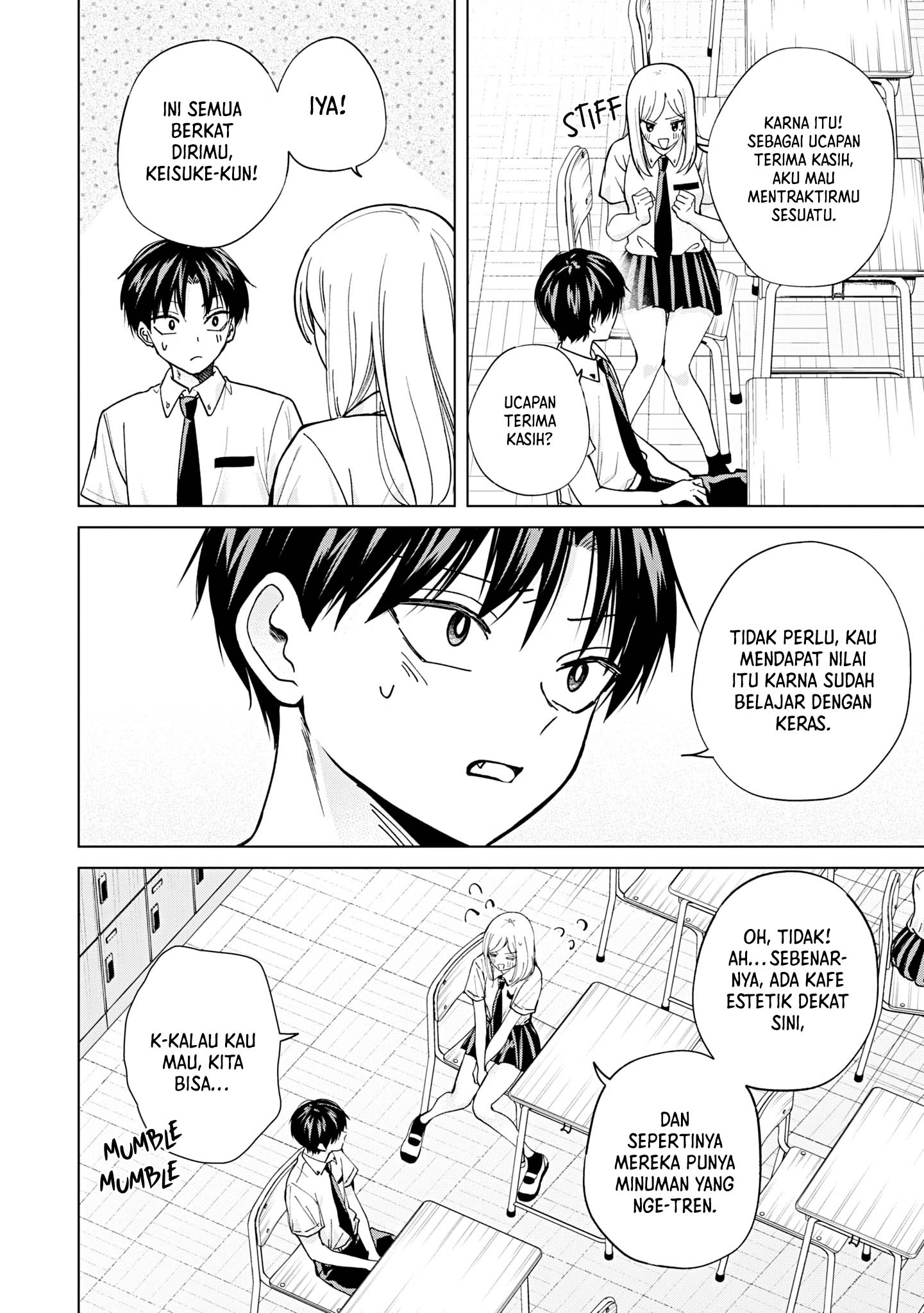 Kusunoki-san wa Koukou Debut ni Shippai shite Iru Chapter 17 Gambar 10