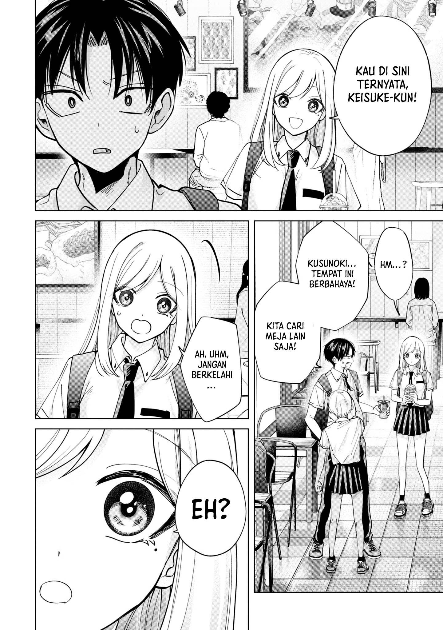 Kusunoki-san wa Koukou Debut ni Shippai shite Iru Chapter 17 Gambar 20