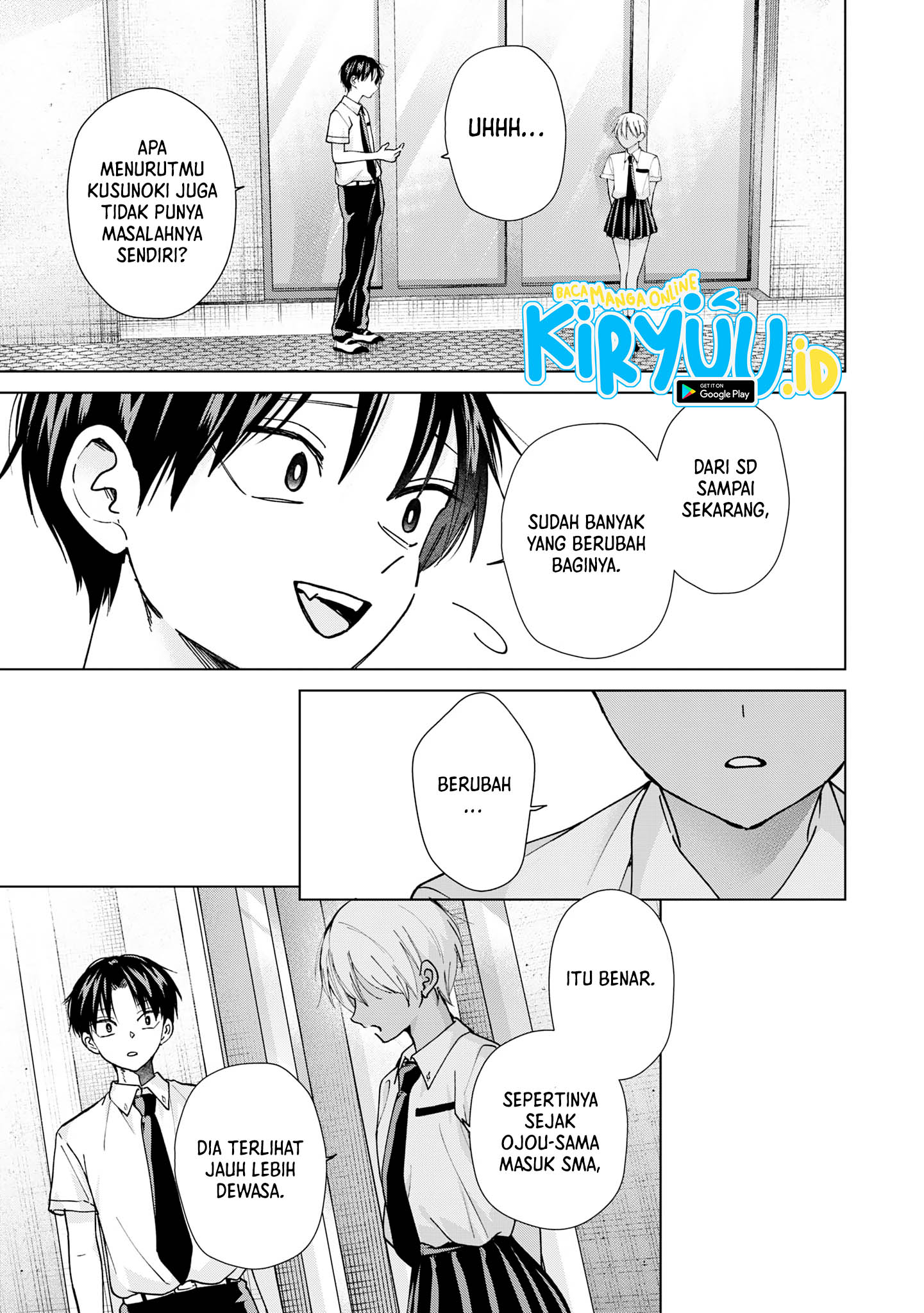 Kusunoki-san wa Koukou Debut ni Shippai shite Iru Chapter 18 Gambar 19