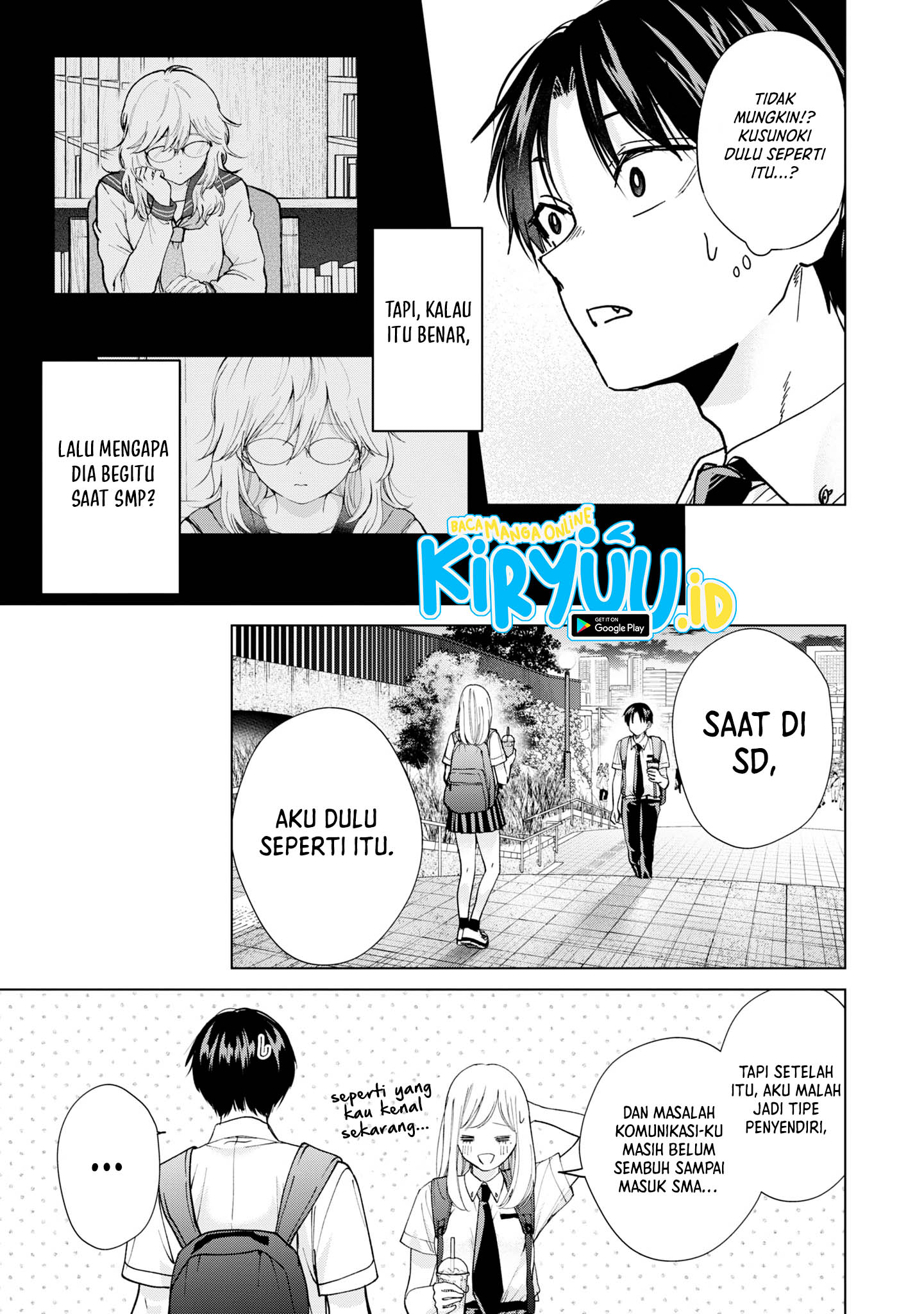 Kusunoki-san wa Koukou Debut ni Shippai shite Iru Chapter 18 Gambar 9