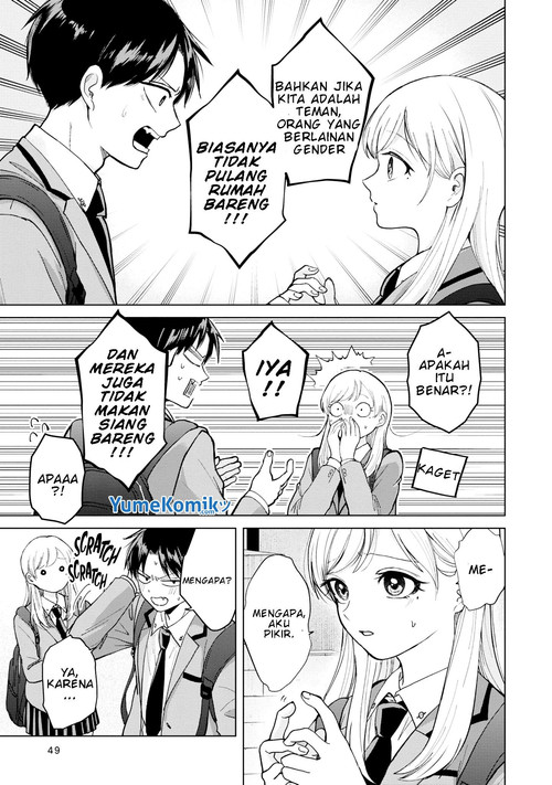 Kusunoki-san wa Koukou Debut ni Shippai shite Iru Chapter 2 Gambar 16