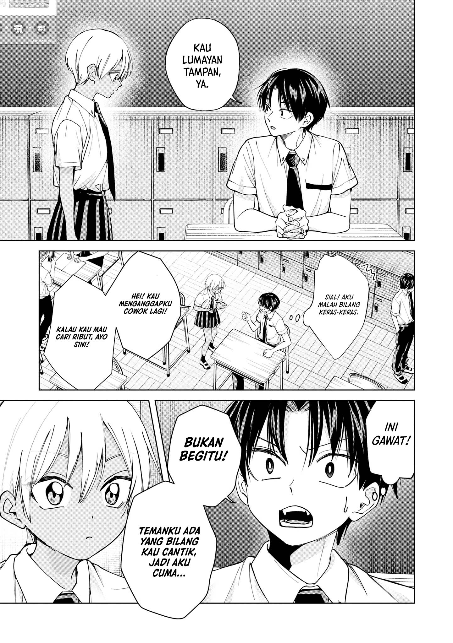 Kusunoki-san wa Koukou Debut ni Shippai shite Iru Chapter 20 Gambar 7