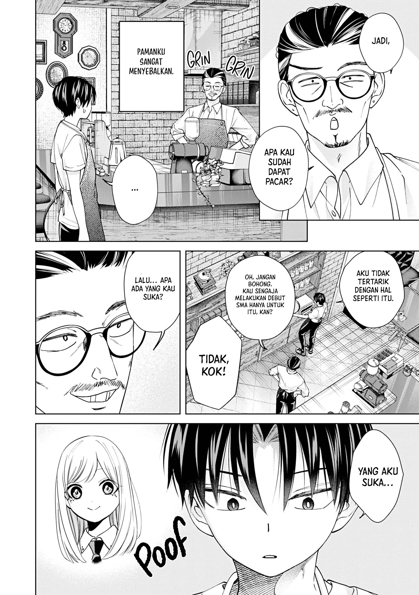 Kusunoki-san wa Koukou Debut ni Shippai shite Iru Chapter 21 Gambar 4