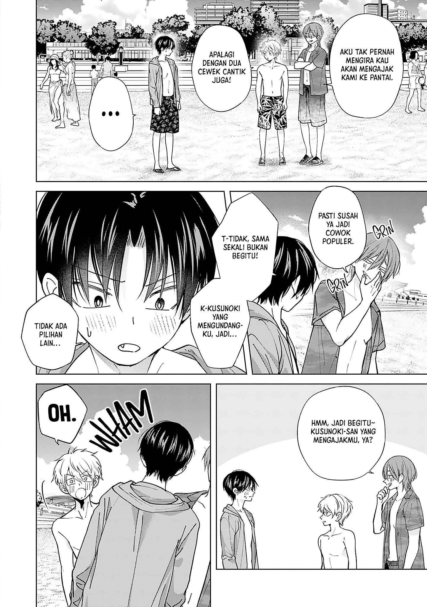 Baca Manga Kusunoki-san wa Koukou Debut ni Shippai shite Iru Chapter 27 Gambar 2
