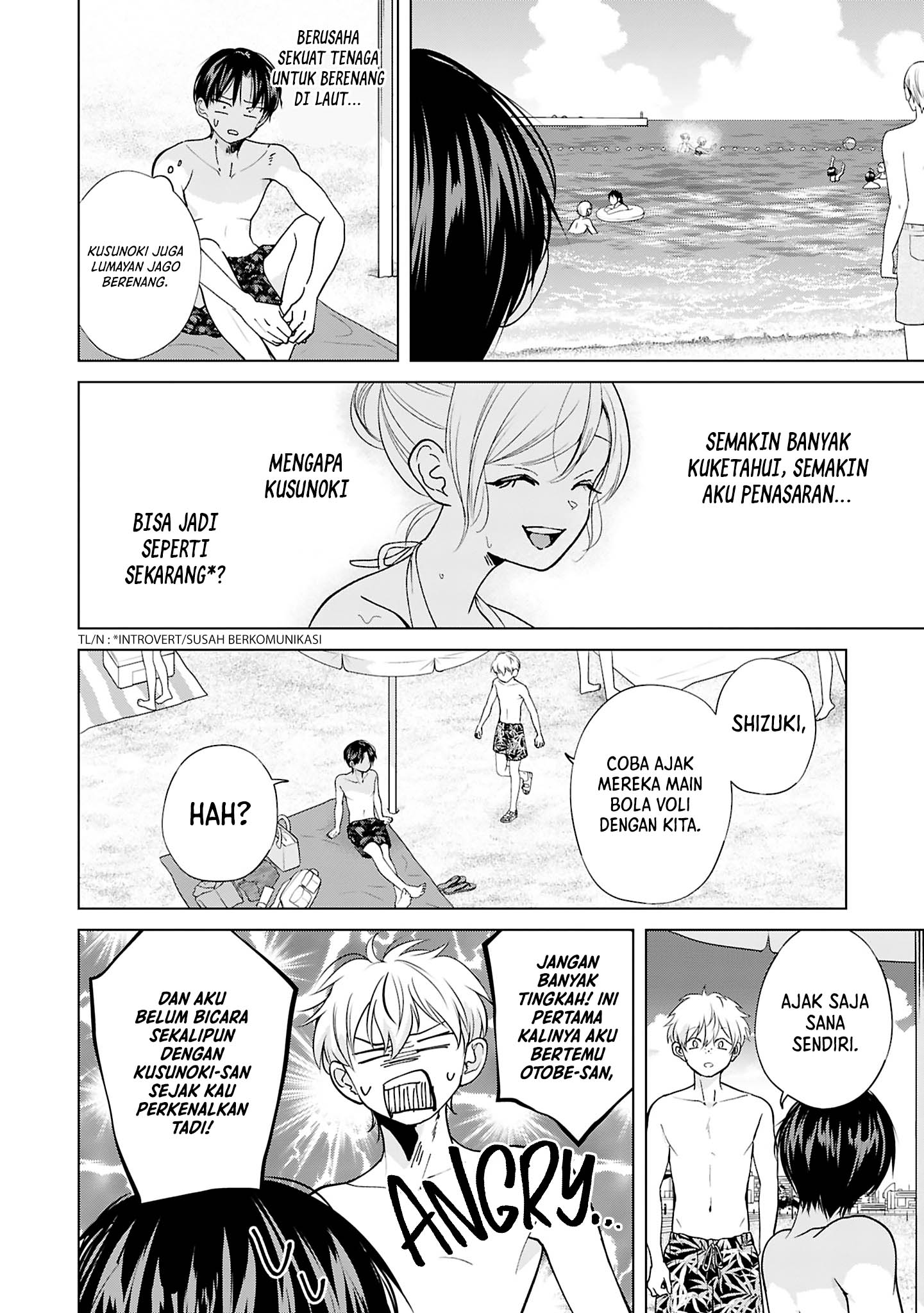 Kusunoki-san wa Koukou Debut ni Shippai shite Iru Chapter 27 Gambar 8