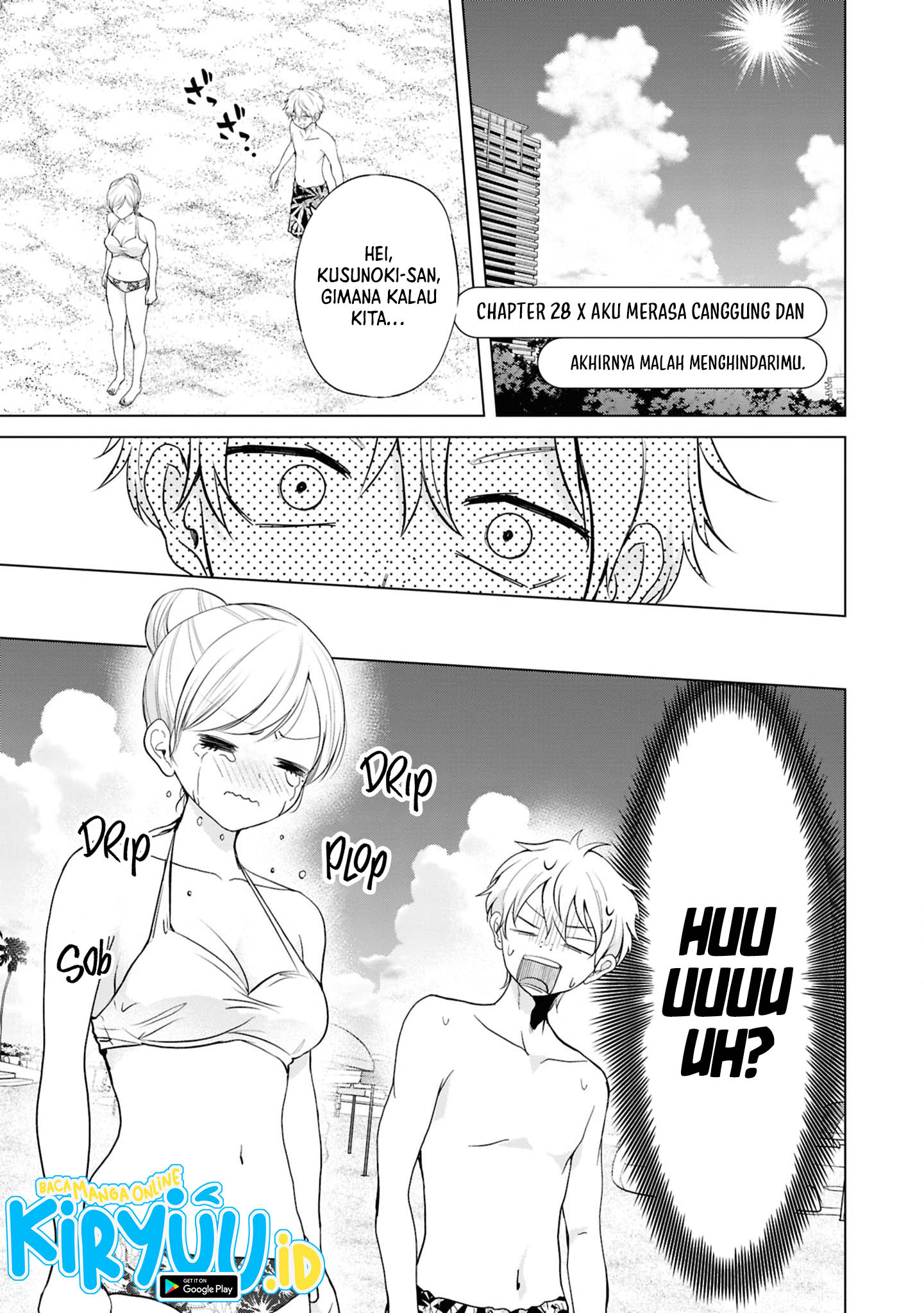 Baca Komik Kusunoki-san wa Koukou Debut ni Shippai shite Iru Chapter 28 Gambar 1