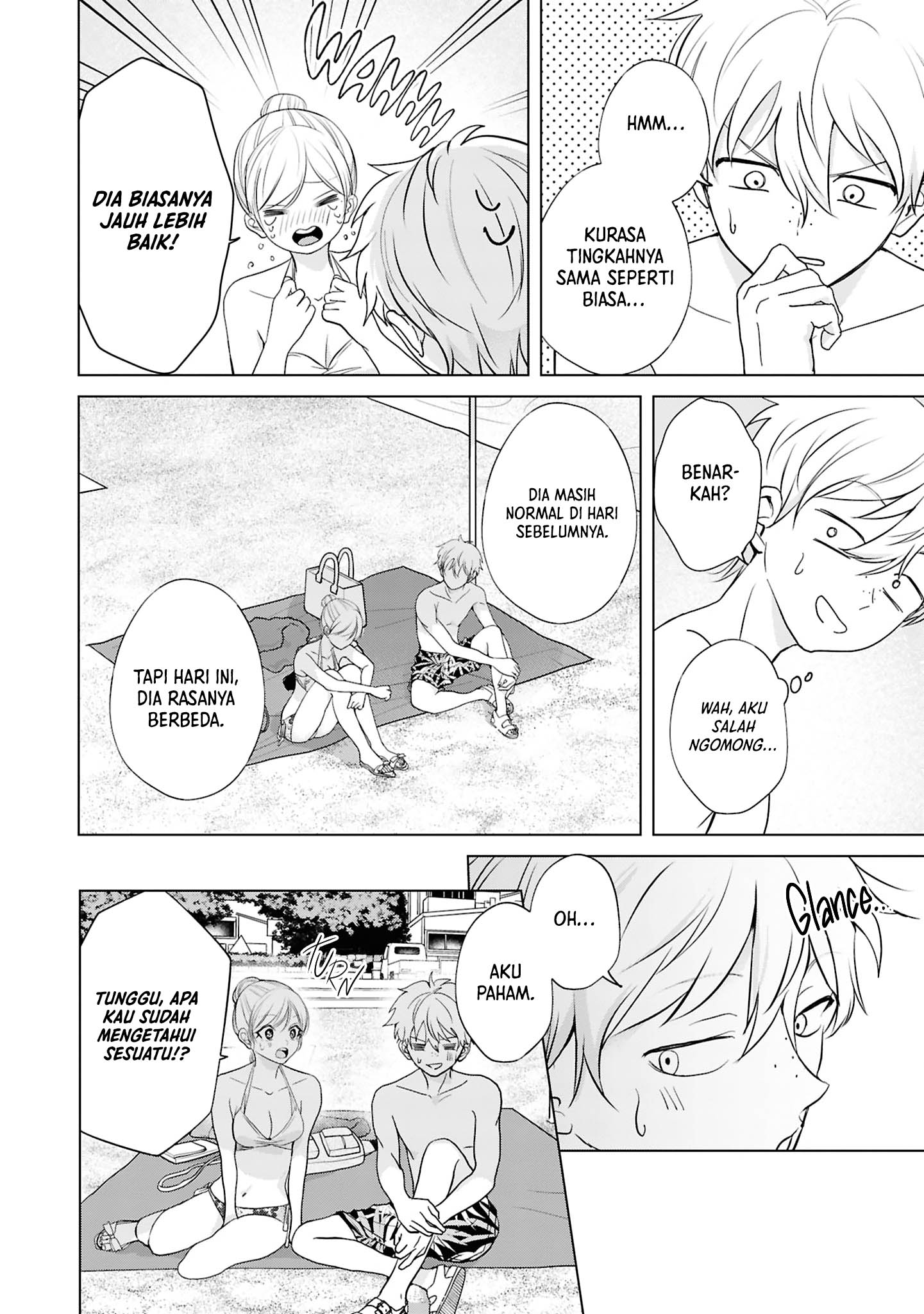 Kusunoki-san wa Koukou Debut ni Shippai shite Iru Chapter 28 Gambar 4
