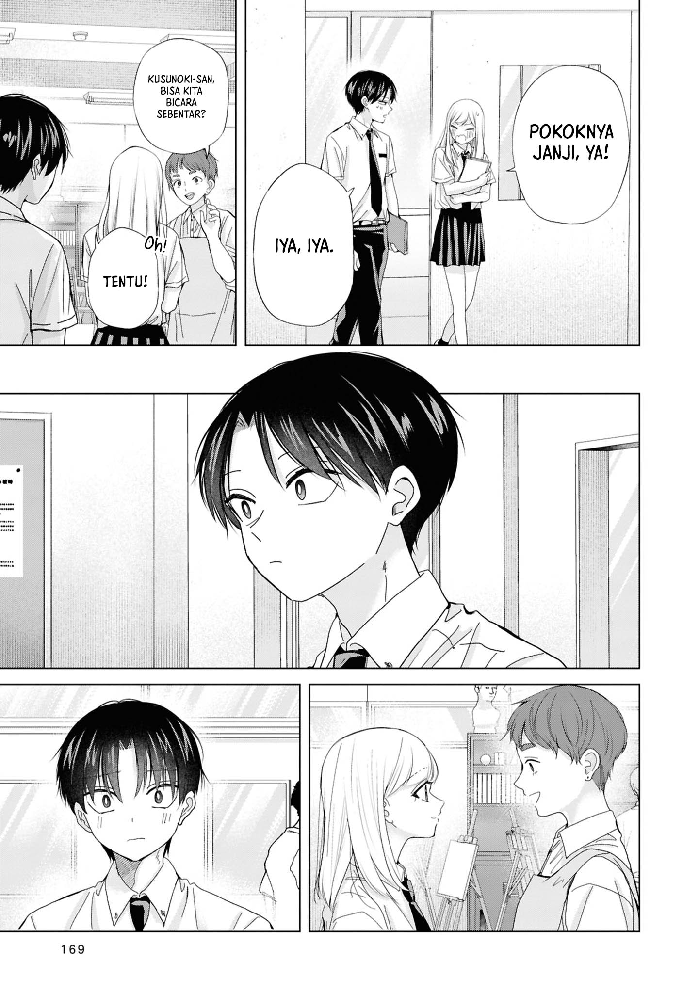 Kusunoki-san wa Koukou Debut ni Shippai shite Iru Chapter 30 Gambar 13