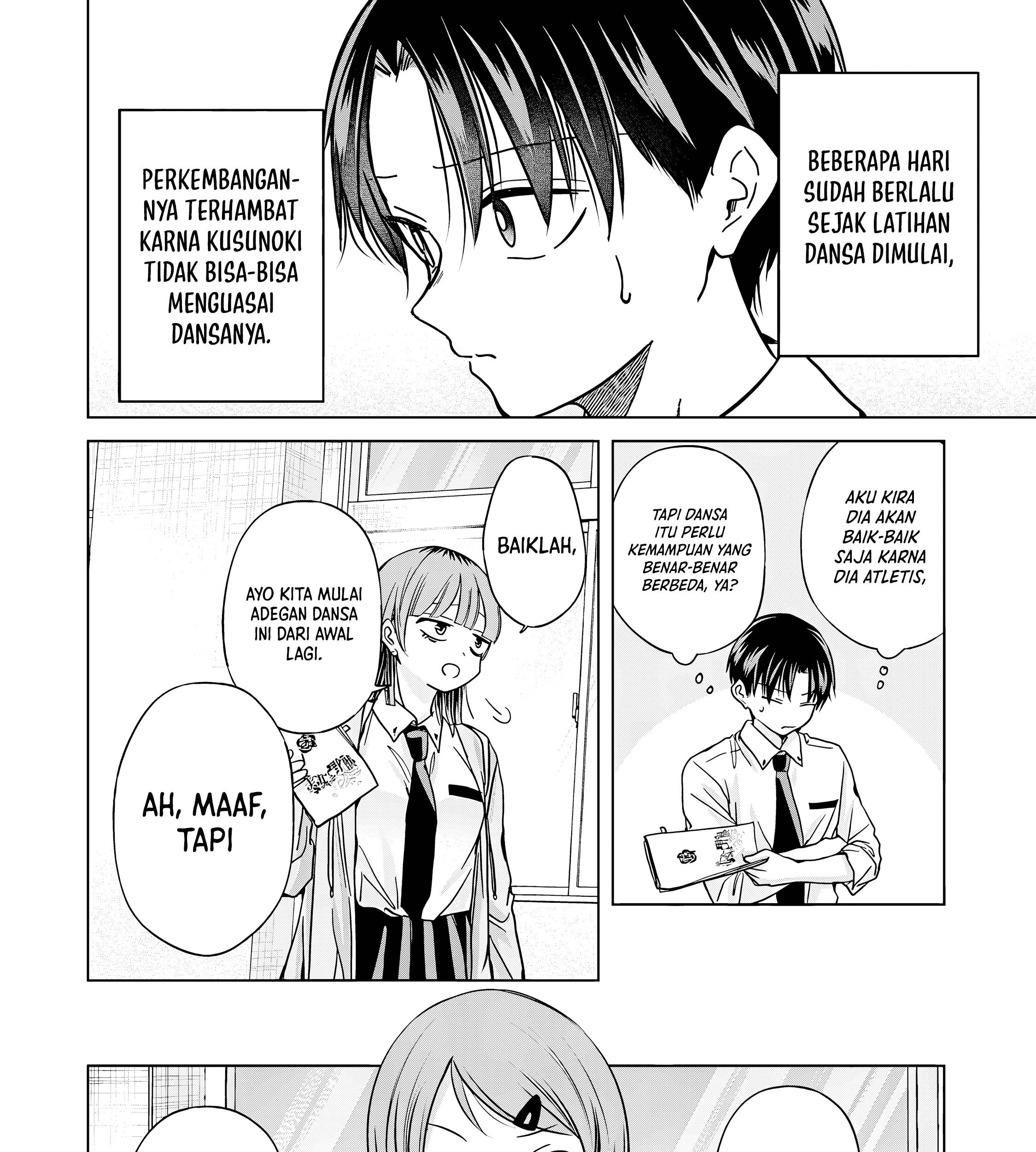 Kusunoki-san wa Koukou Debut ni Shippai shite Iru Chapter 34 Gambar 15