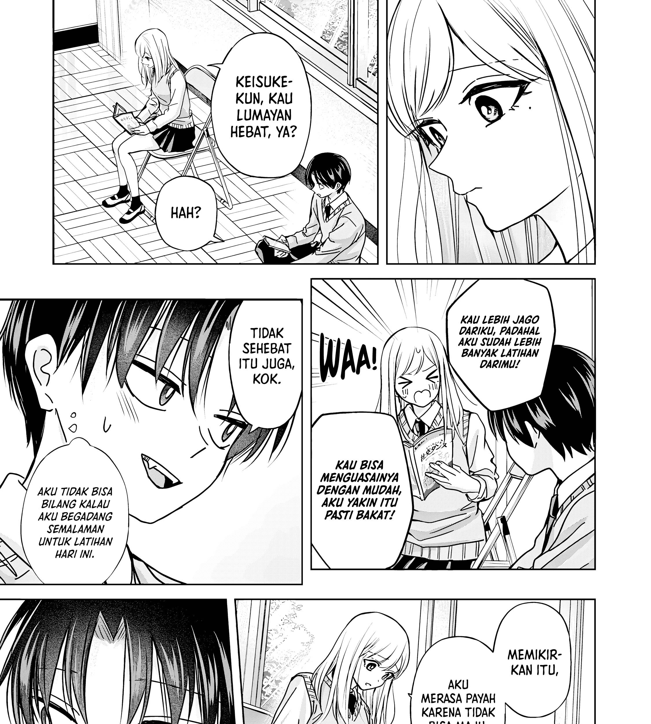Kusunoki-san wa Koukou Debut ni Shippai shite Iru Chapter 35.1 Gambar 13