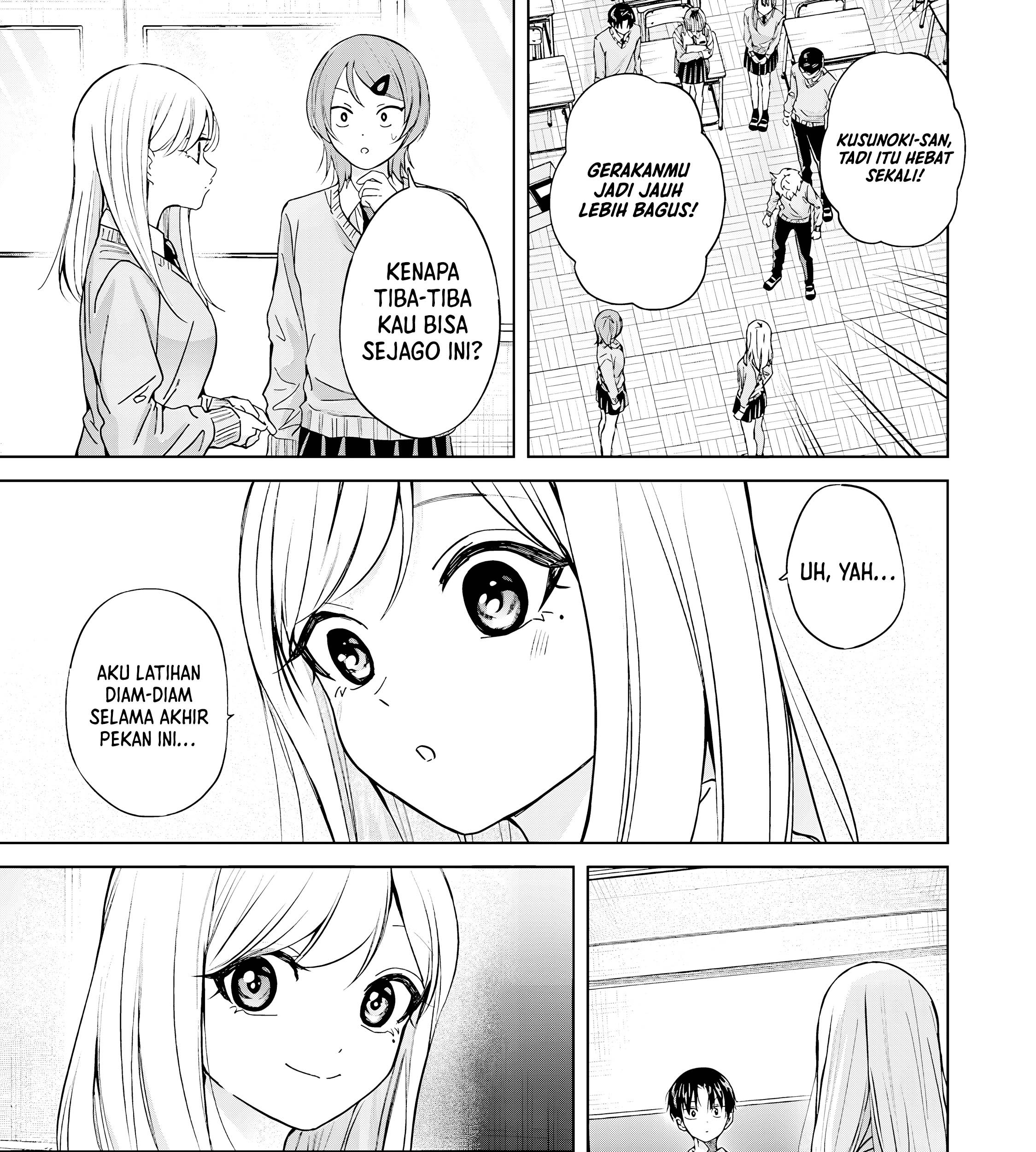 Kusunoki-san wa Koukou Debut ni Shippai shite Iru Chapter 37 Gambar 5