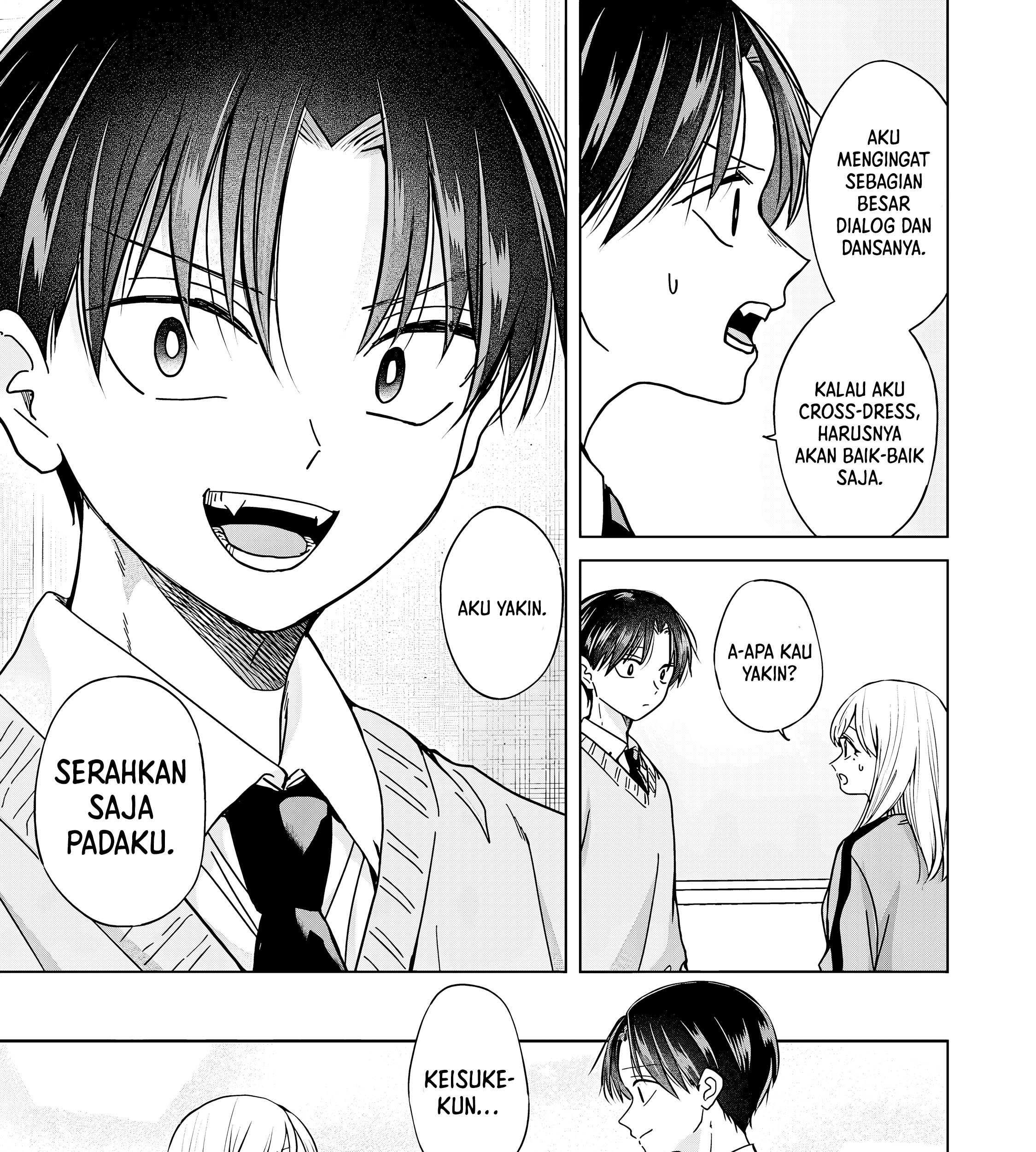 Kusunoki-san wa Koukou Debut ni Shippai shite Iru Chapter 38.1 Gambar 25