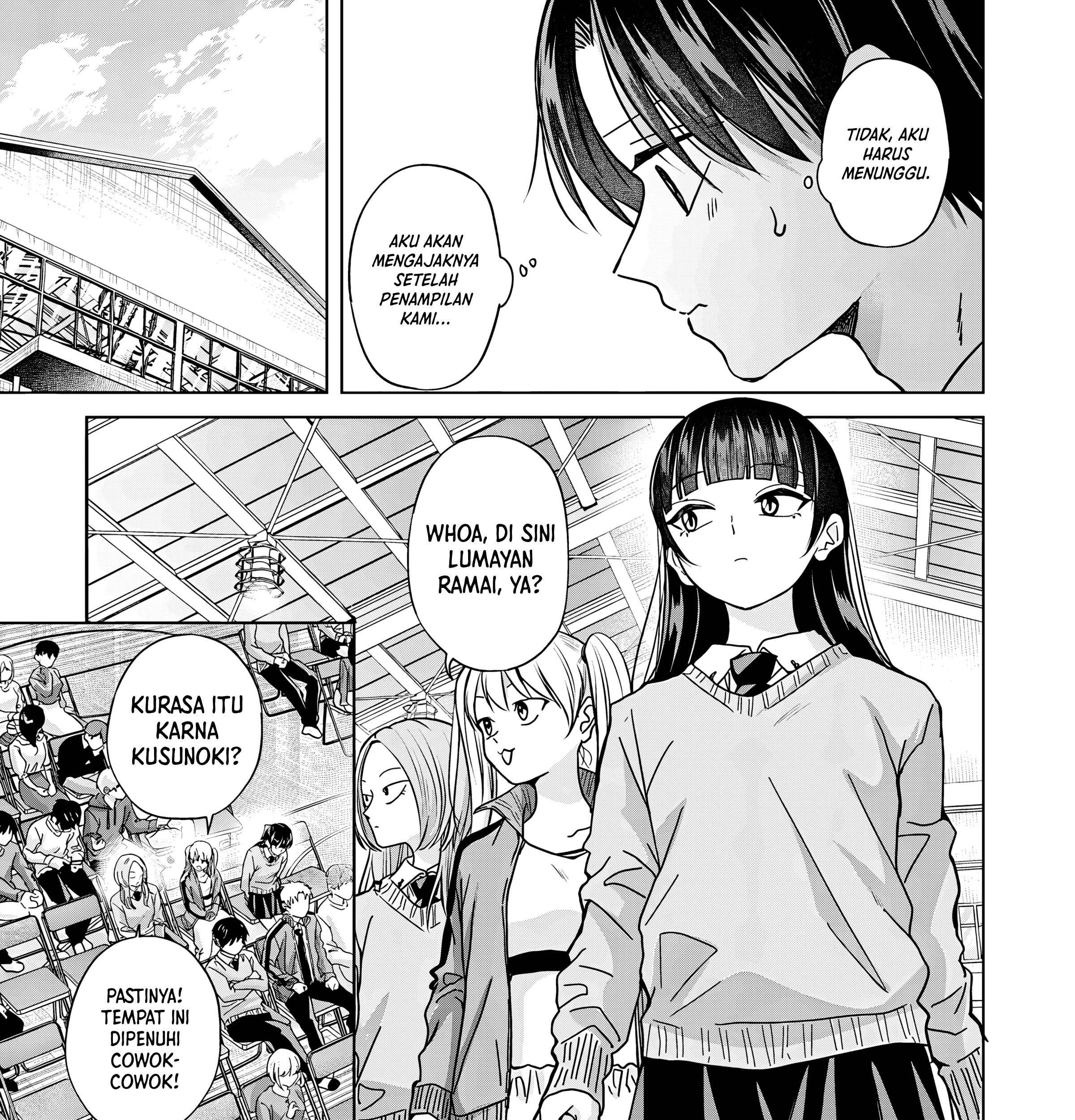 Kusunoki-san wa Koukou Debut ni Shippai shite Iru Chapter 40.2 Gambar 13