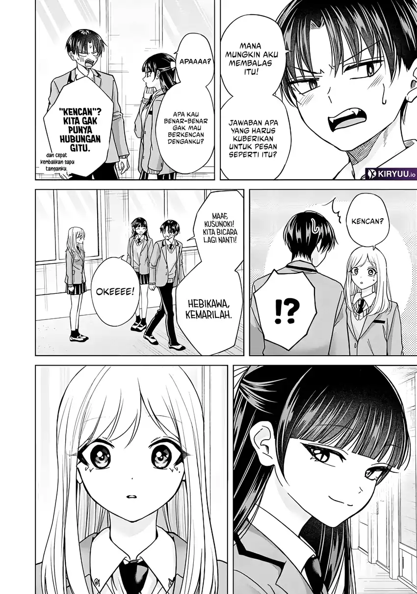 Kusunoki-san wa Koukou Debut ni Shippai shite Iru Chapter 47 Gambar 15