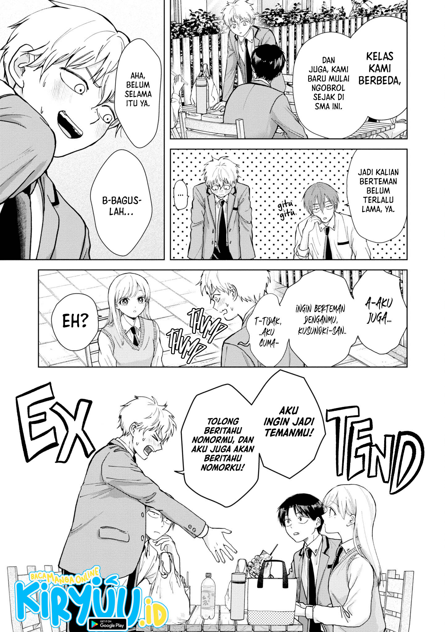 Kusunoki-san wa Koukou Debut ni Shippai shite Iru Chapter 5 Gambar 3