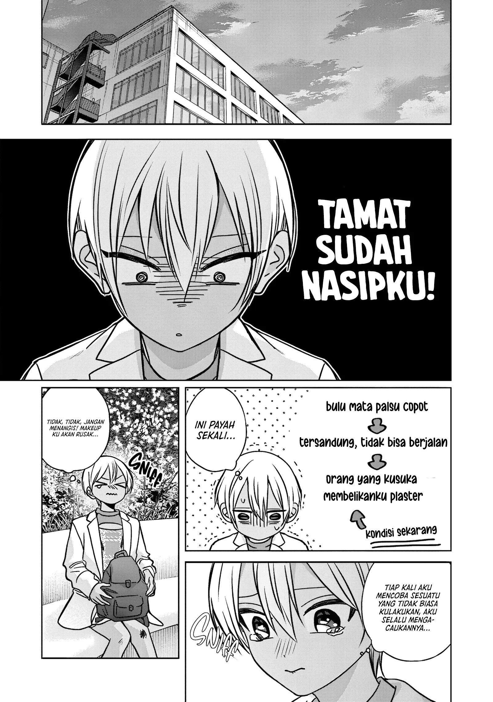 Kusunoki-san wa Koukou Debut ni Shippai shite Iru Chapter 50 Gambar 17