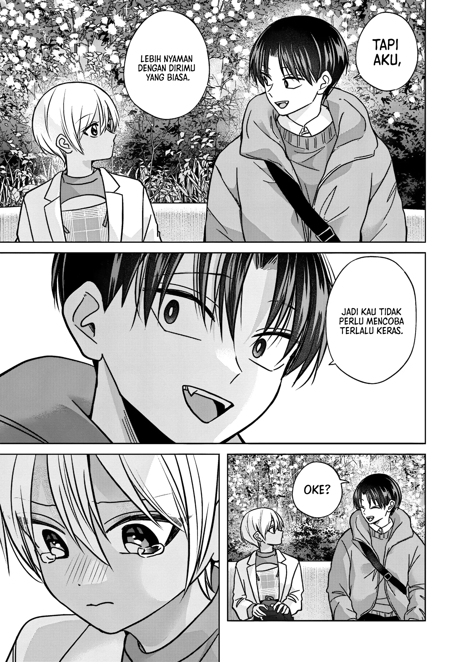 Kusunoki-san wa Koukou Debut ni Shippai shite Iru Chapter 50 Gambar 23