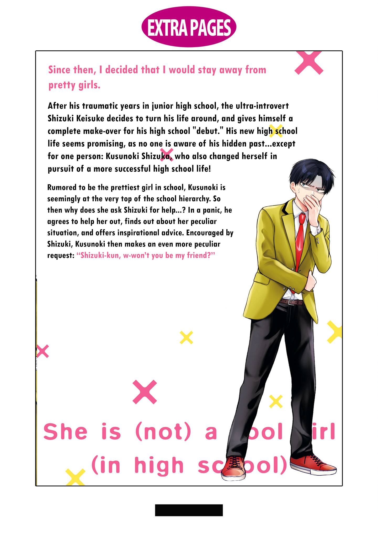 Kusunoki-san wa Koukou Debut ni Shippai shite Iru Chapter 7.5 Gambar 14