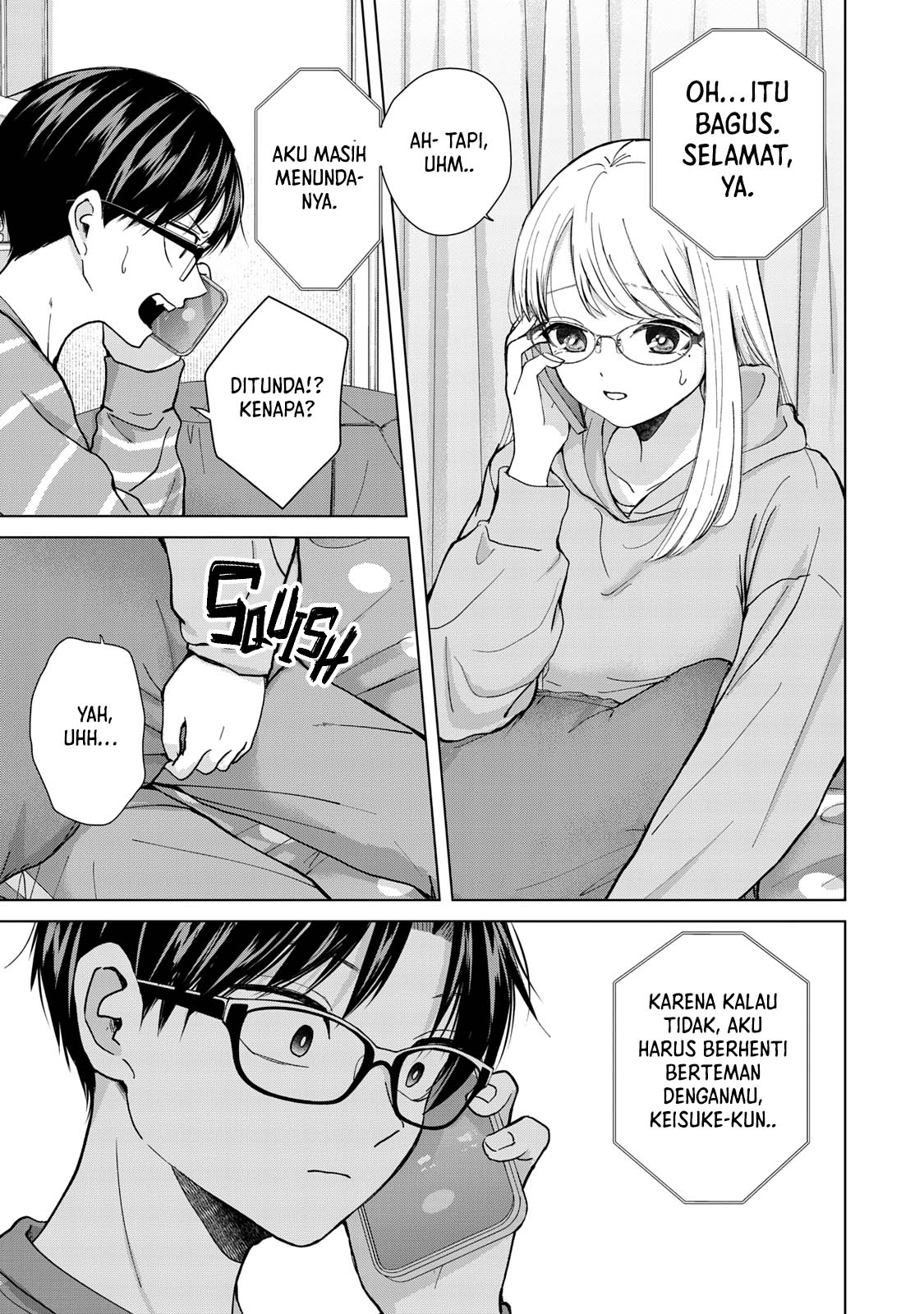 Kusunoki-san wa Koukou Debut ni Shippai shite Iru Chapter 8 Gambar 7