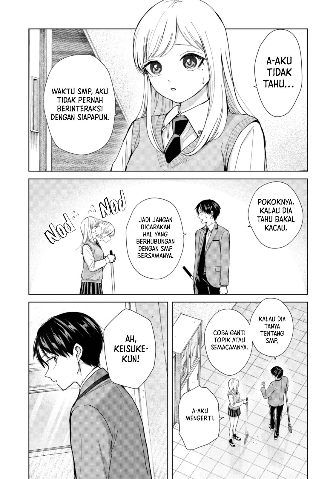 Kusunoki-san wa Koukou Debut ni Shippai shite Iru Chapter 9 Gambar 10