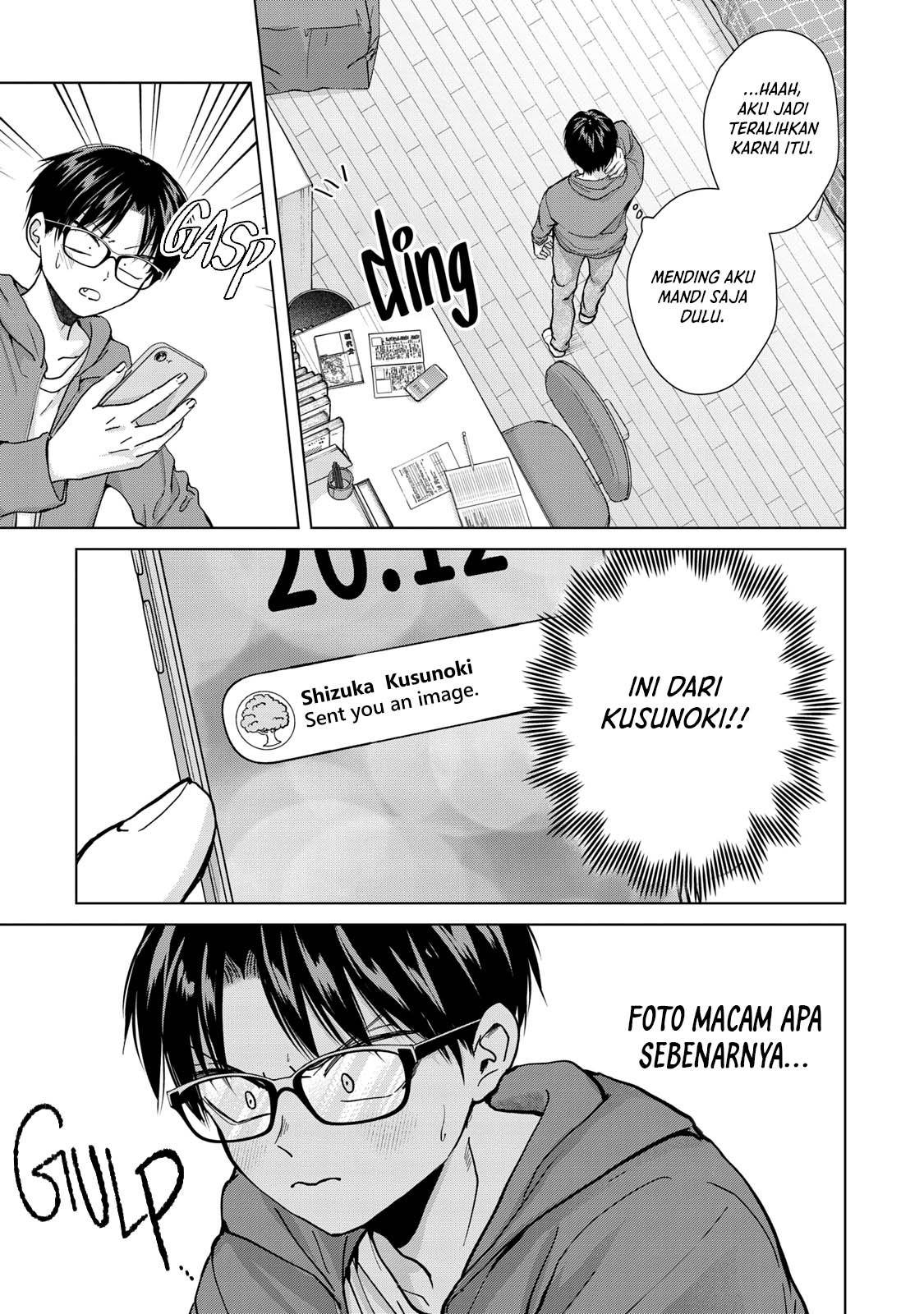 Kusunoki-san wa Koukou Debut ni Shippai shite Iru Chapter 9 Gambar 15