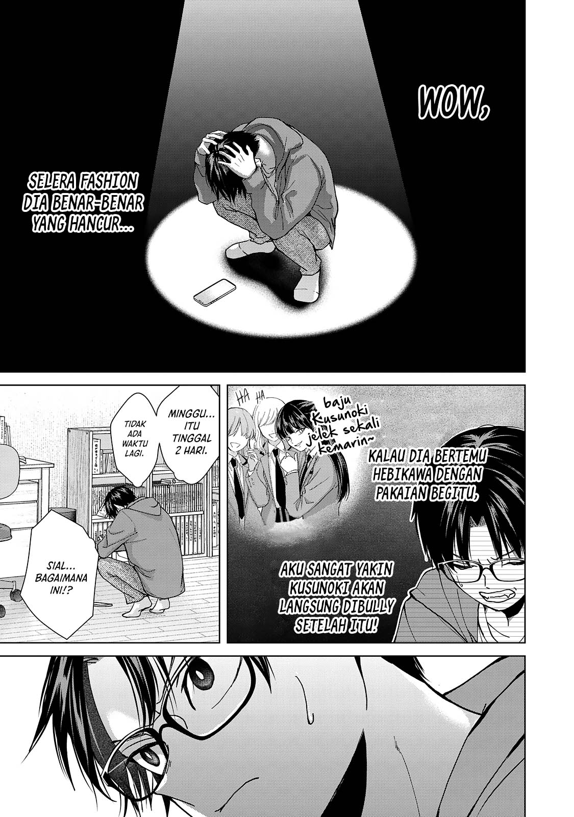 Kusunoki-san wa Koukou Debut ni Shippai shite Iru Chapter 9 Gambar 19
