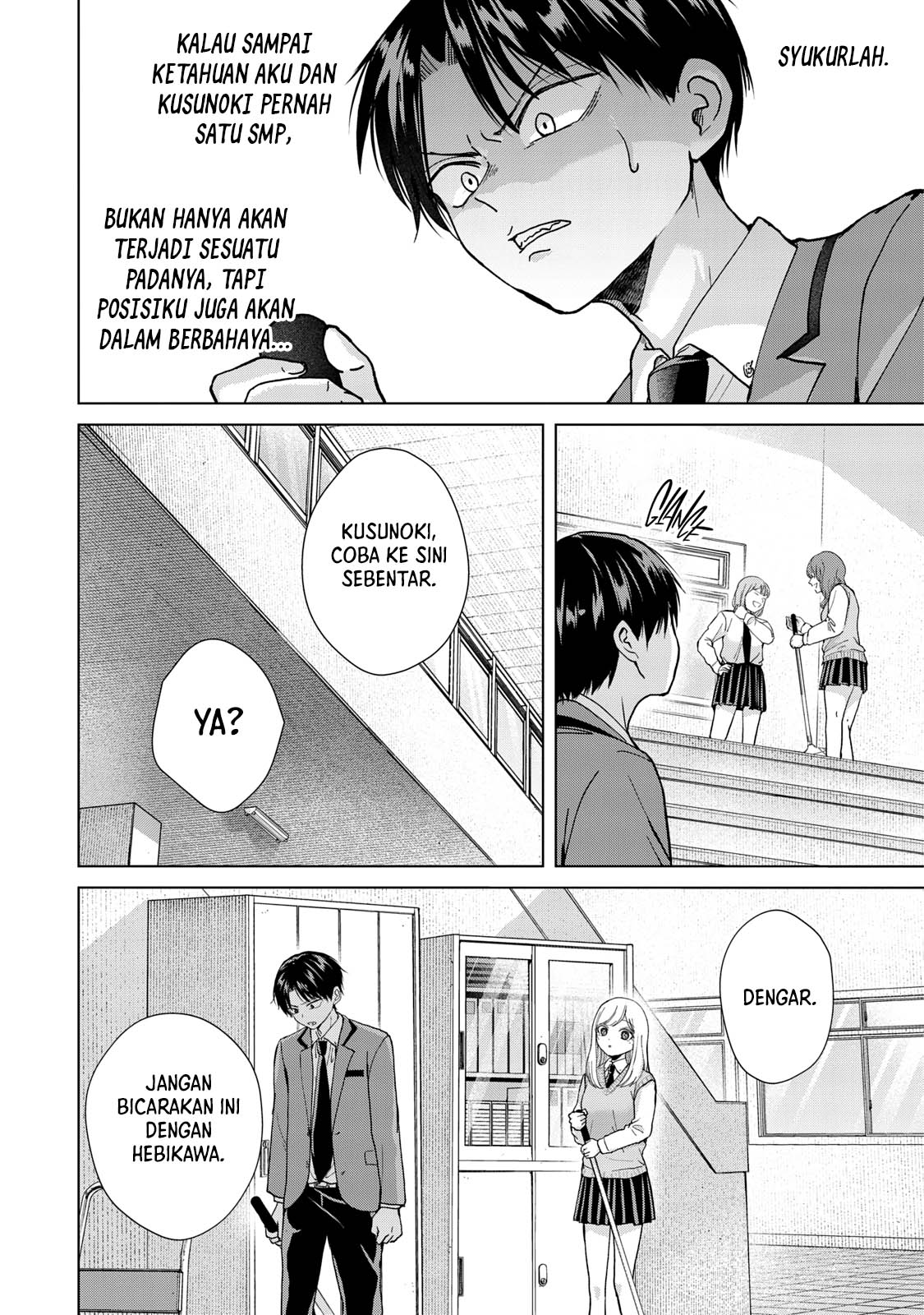 Kusunoki-san wa Koukou Debut ni Shippai shite Iru Chapter 9 Gambar 8