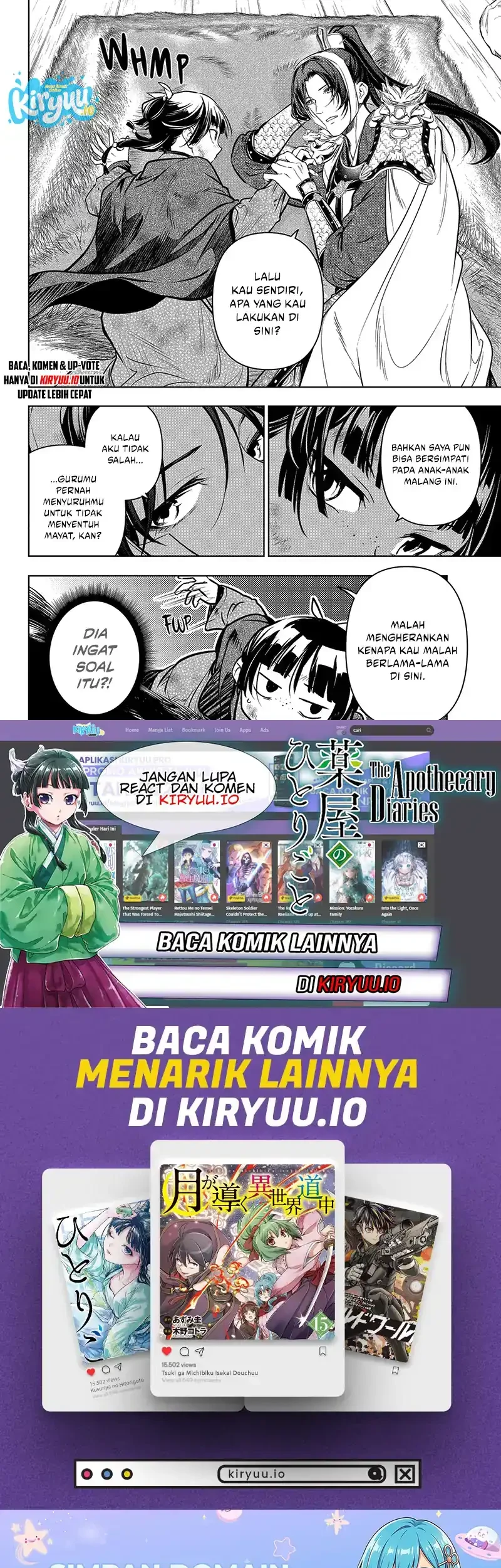 Kusuriya no Hitorigoto Chapter 84.1 Gambar 15